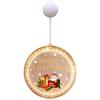 Round Suction Cup Hanging Lamp Striking Energy Saving Christmas Decoration Supplies Best Selling Christmas Decoration Neon Light
