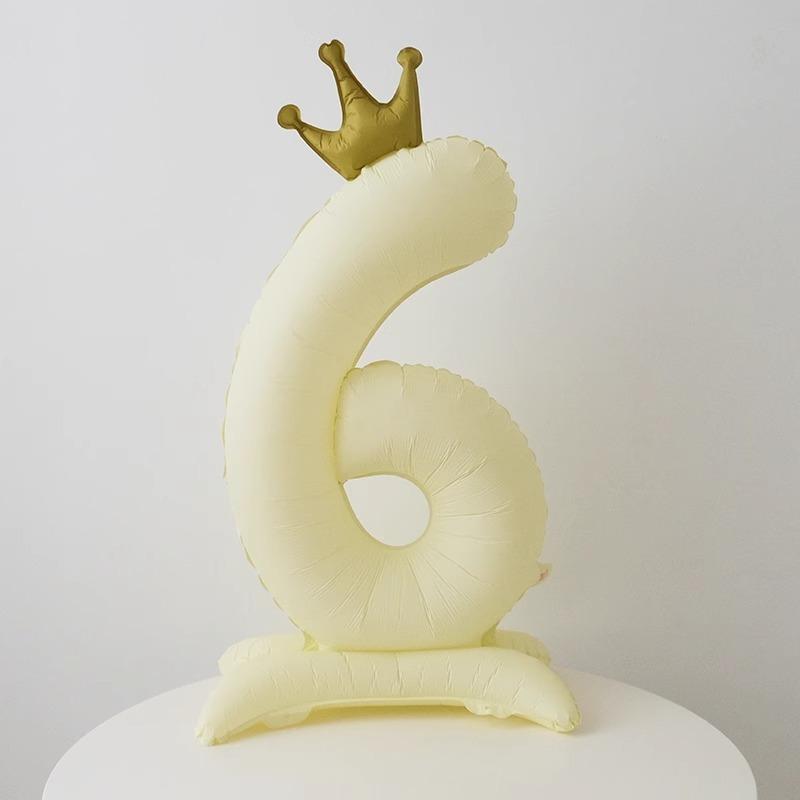 32inch Gold Rose Blue Silver Number Aluminum Film Balloons Digital Baby Shower Christmas Wedding Happy Birthday Party Decoration