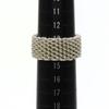 Used TIFFANY&Co. Ring Somerset EU#53.5 Silver925 8.3g Silver Mesh