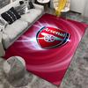 Tappeto Rosso con Design del Logo dell'Arsenal per Decorazione di Camera da Letto o Soggiorno Adatto per l'uso come antiscivolo per divani di soggiorno e camera da letto