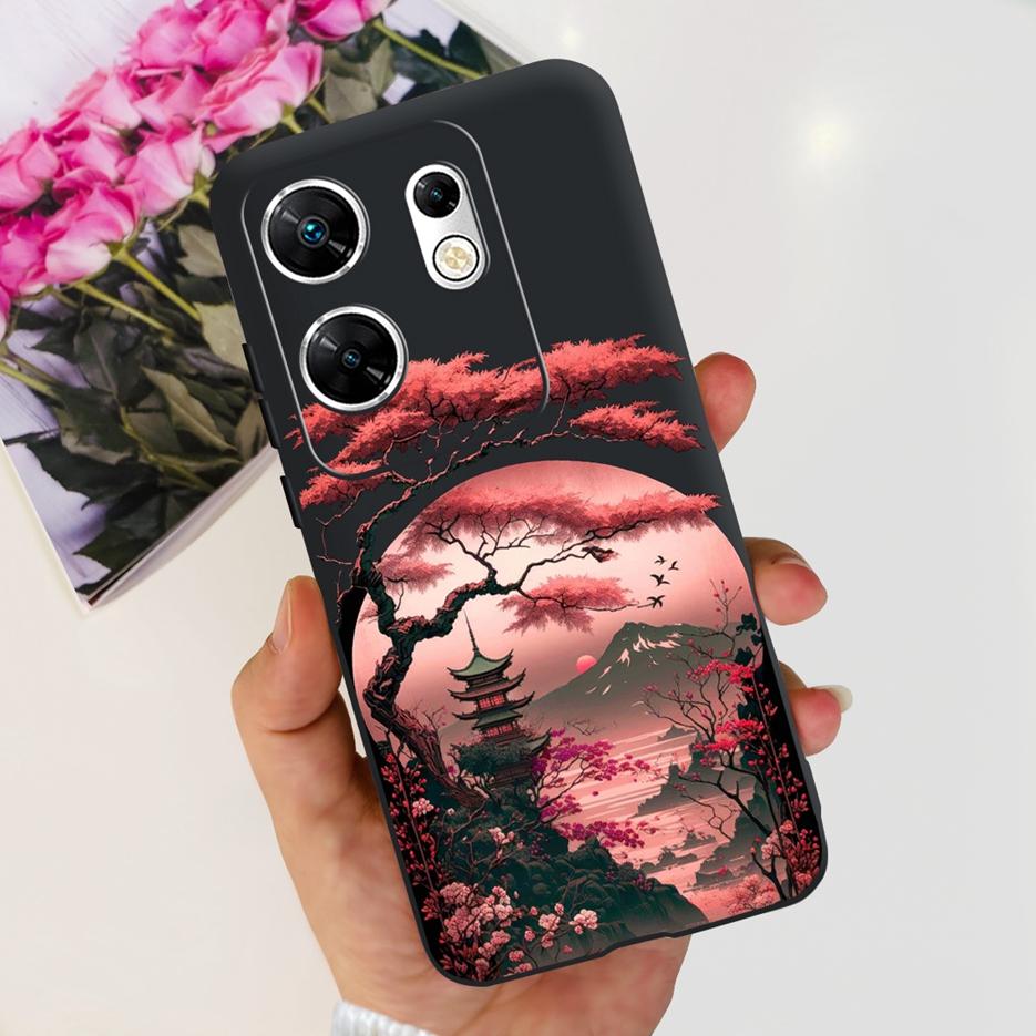 For Infinix Zero 30 4G Case X6731B New Fashion Painted Cover Shockproof Phone Case For Infinix Zero 30 5G X6731 Zero30 Soft Bags