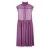 Womens/Ladies Radical Sheer Banded Collar Sleeveless Midi Dress