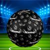 Custom Name Personalized Collingwood Magpies Print Size 5 Soccer Ball Training & Match Football, for Team, Kicking, Gift for Football