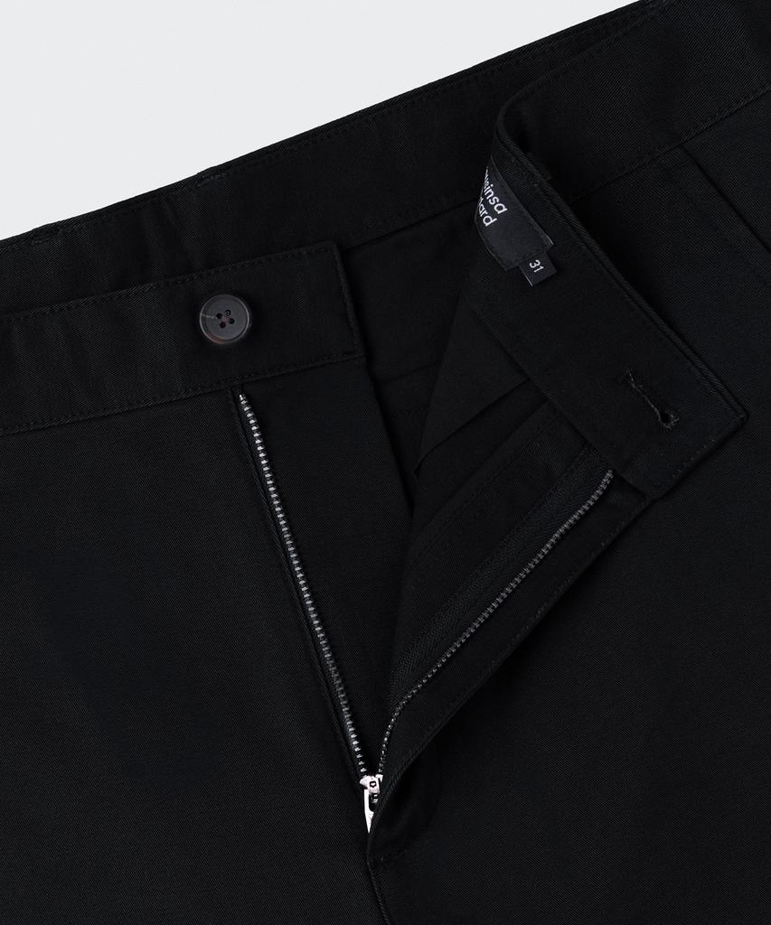 MUSINSA STANDARD Brushed Regular Fit Chino Pants [Black]