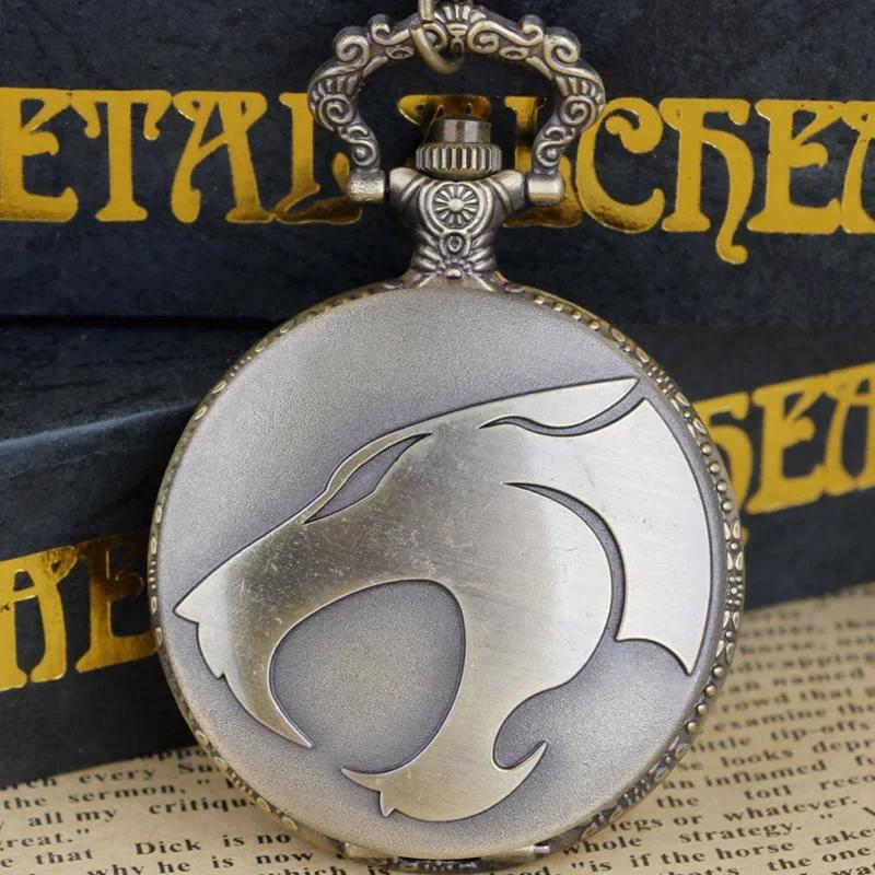

10pcs/lot Wholesale Cool Wolf Head Quartz Pocket Watch Vintage Men Roman Dial Pendant Necklace Clock Gifts Reloj De Bolsillo