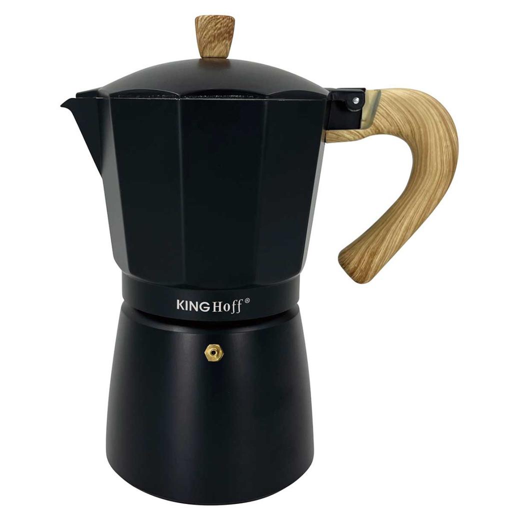 KINGHOFF KH-1887 Moka Pot Coffee Maker 450ml Induction