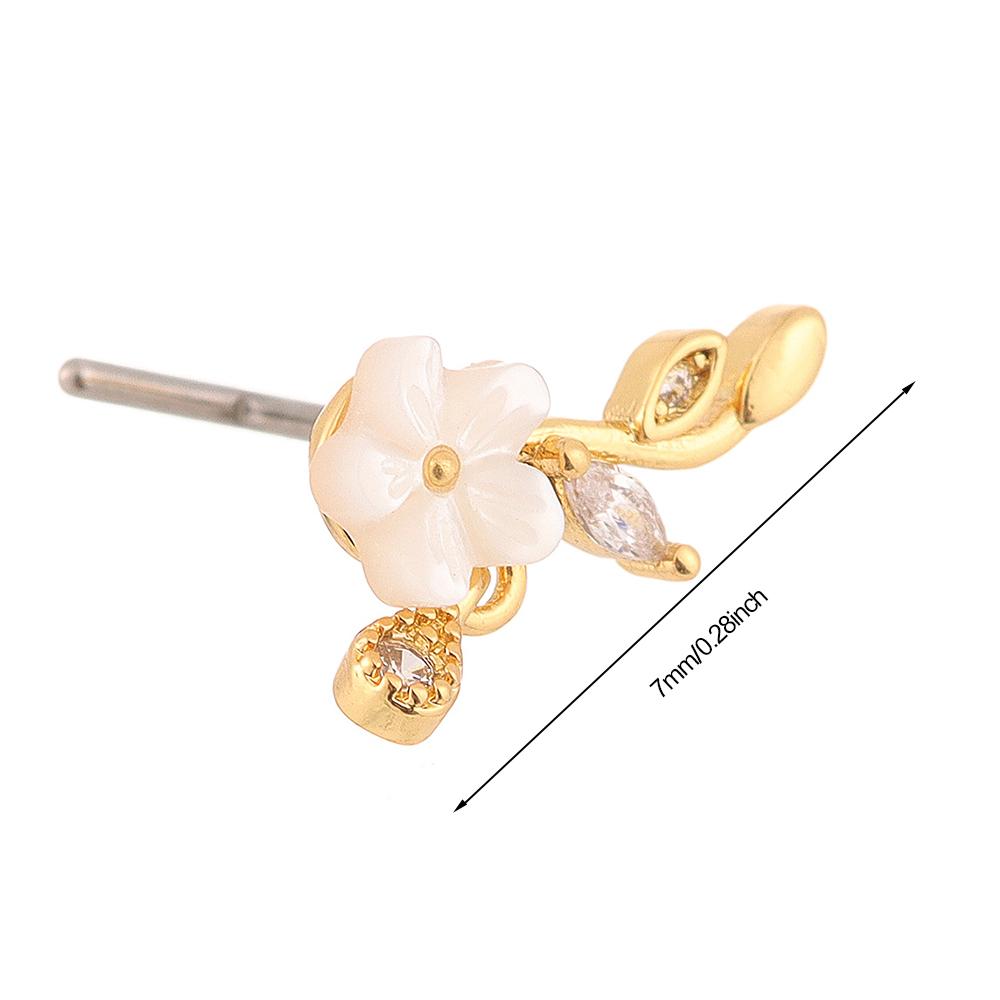 Bijoux fantaisie, clous de nez colorés, anneaux de nez, clous de nez pendants, piercing corporel