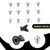 12 Pieces Football Boot Studs Directly Replace Aluminum Alloy Easy To Install Soccer Shoe for