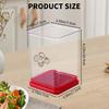 Fruit Vegetable Speed Cup Slicer With Push Plate Manual Cup Cutter Plate Strawberry Banana Cutter Making Salad Kitchen Tools