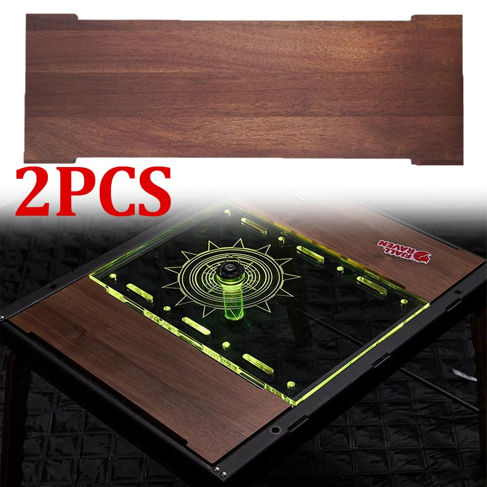 2pcs Camping GT Extension Board Wooden Camping Table Unit Board Multifunctional IGT Table Extension Board IGT Accessories