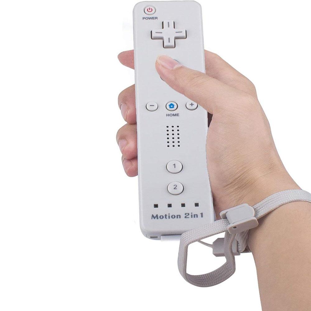 Remote Controller for Nintendo Wii and Wii U,with Silicone Case and Wrist Strap,