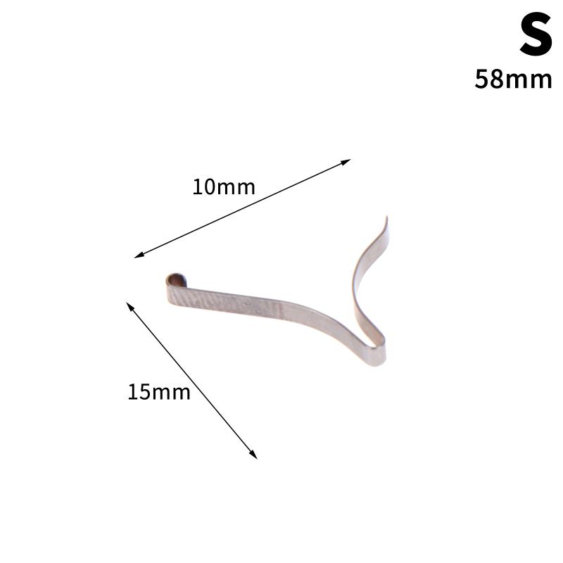 1/2Pcs Scissors Accessories Clip Spring For 58Mm 91Mm Knife 301 Stainless Steel Spring