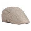 Men's Flat Cap Classic Ivy Cap Breathable Summer Cabbie Hat Lightweight Vintage Driving Gatsby Newsboy Hat