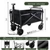 Portable Foldable Outdoor Camping and Shopping Cart with Large Capacity