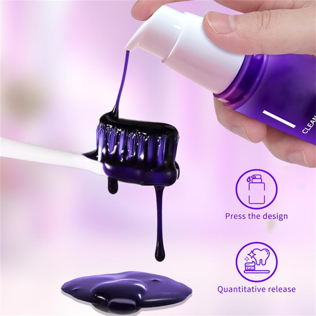 Purple Whitening Toothpaste  Purple Toothpaste Whitening For Teeth Whitening 30ml