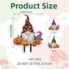 Halloween Garden Decoration Ground Cartoon Pumpkin Gnome Ghost Style Insert Stake