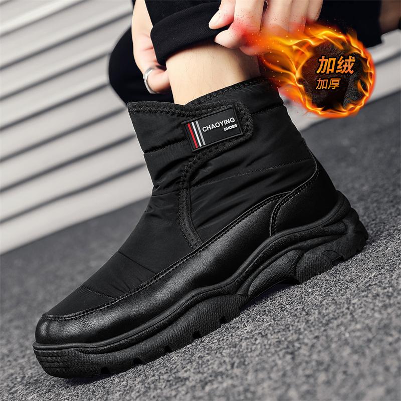 Ankle Boots Boots Winter Men Casual Sneaker Loafers Sports and Leisure Platform Sports Shoes Canvas Fabric Male Sneakers Fashion