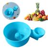 Portable Fruit Wash Bowl Vegetable Washer Fruit and Vegetable Washing Basket Fruit Drainer Basket for Home Kitchen Tools