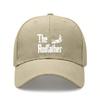 [Dad Hat Fishing] The Rodfather Print Polyester Adjustable Casual Outdoor Sports Baseball Cap For Men Women Father's Day Gift