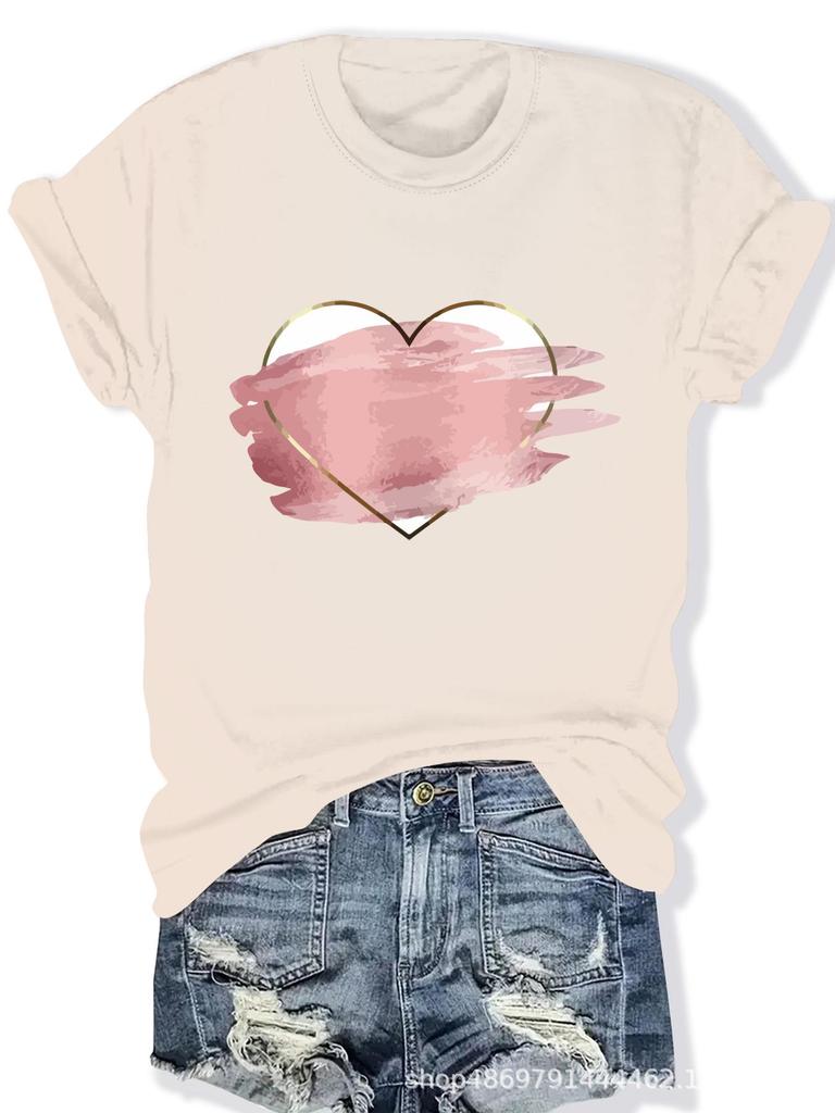 Women's Fashion Round Neck T-Shirt