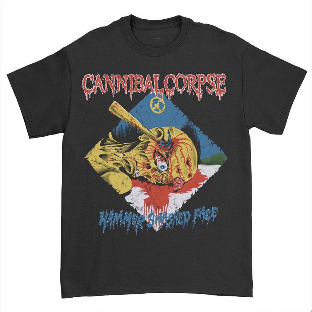 

Cannibal Corpse Hammer Smashed Face Black All Size S M L - 5XL Gift Shirt Unisex T-Shirt XXXL