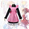 Cardcaptor Sakura Cosplay Costume, Sakura Kinomoto Cosplay Pink and Black Rei Ka Cat Outfit Full Set In Stock