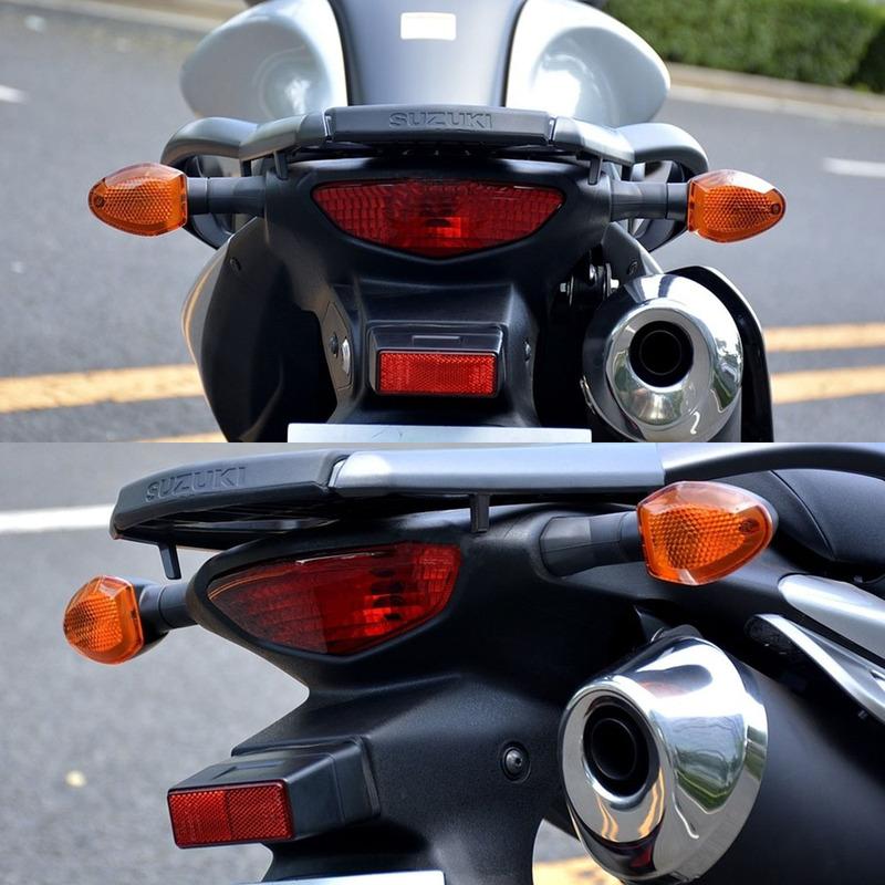 For Suzuki V-Strom DL 1000 650 LED Tail Light Motorcycle Integrated Rear Brake Stop Lamp Turn Signal Taillight Assembly 2003-08