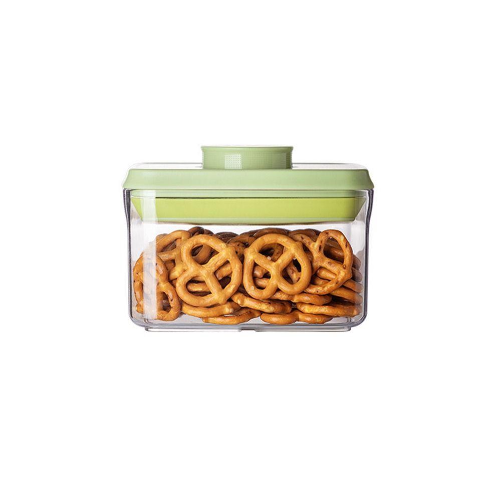 

Пищевой герметичный контейнер для хранения продуктов питания, герметичная герметичная банка для хранения продуктов на кухне с крышками, открывающимися одной кнопкой