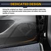 Suede Leather Anti-Kick Door Sticker for Tesla Model 3 Model Y 2017-2026 Interior Protection