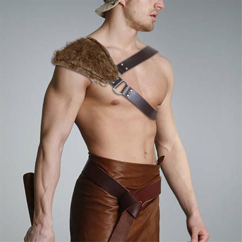 Soft Practical Faux Furs Wrap Theater Performances Shawl For Cosplay Costumes Cold Weather Outfits And Travel Use