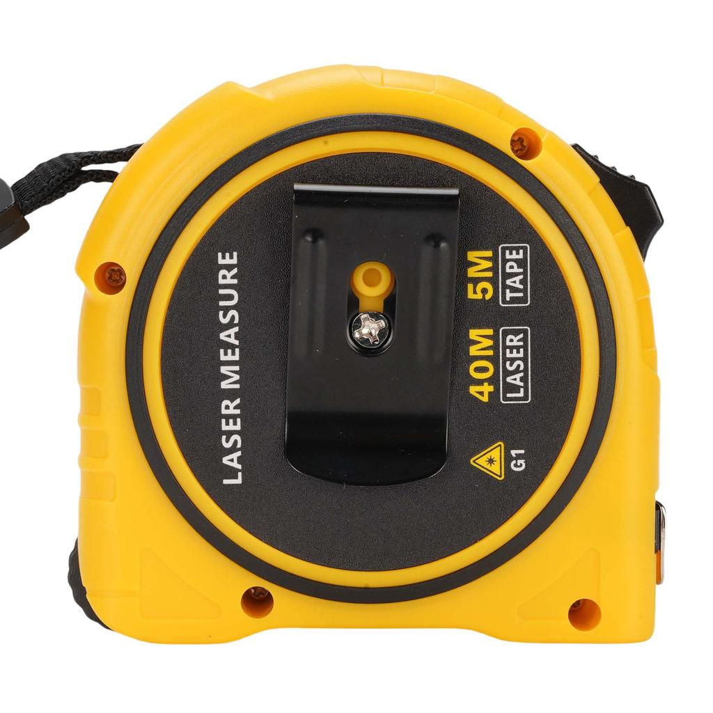 3in1 Laser Tape Measure 131ft Laser Measurement &16.4ft Manual Tape Ruler with Roller Measuring LCD for