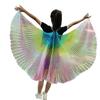 Colorful Wing Cape For Kids Role Play Lightweight Polyester Easy Wear Theater Costume Birthday Party Photography Accessory