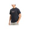 Columbia Letter Logo Print Round Neck Outdoor Sports Casual Short Sleeve T-Shirt Men T-Shirts Black AE5592-014