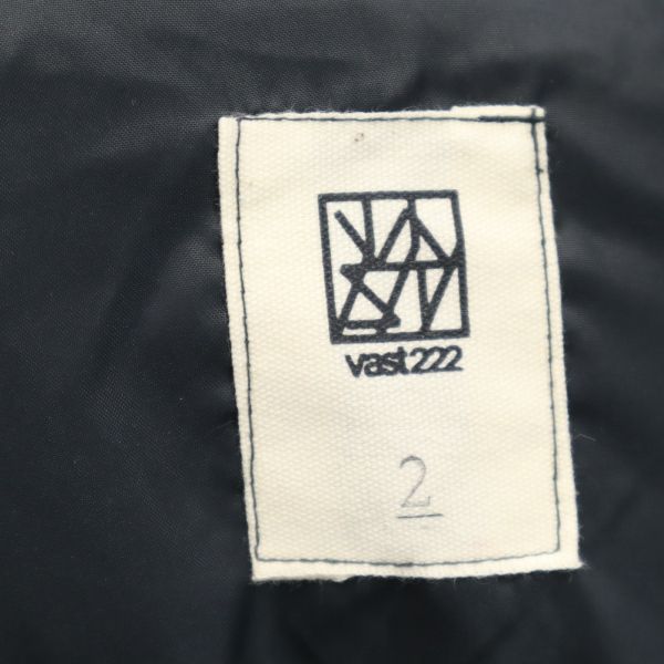 Brand new VAST222 18AW Made in Japan Batting coat 2 black Zip Men's Used