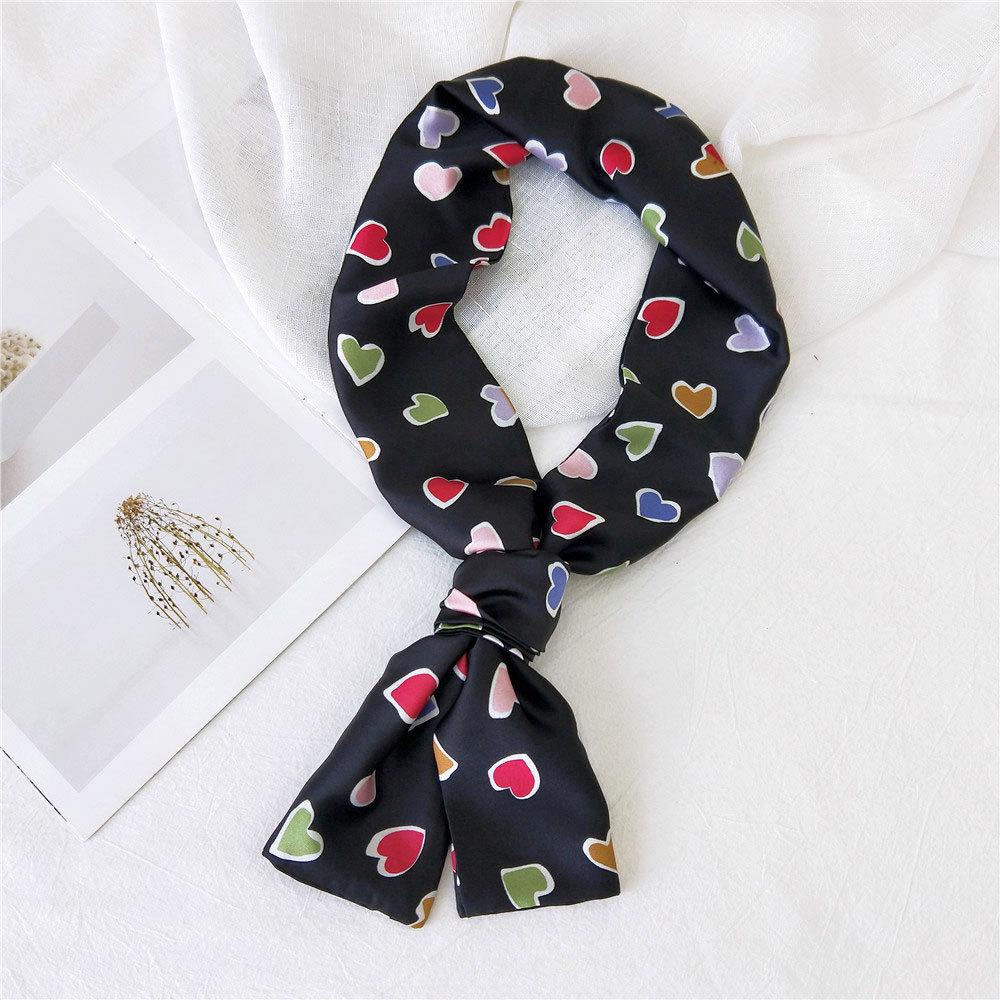 New Scarves Silk Scarves Women'S Spring And Autumn Season Long Decorative Professional Scarves Summer Thin Styles Paired With Shirts Stylish