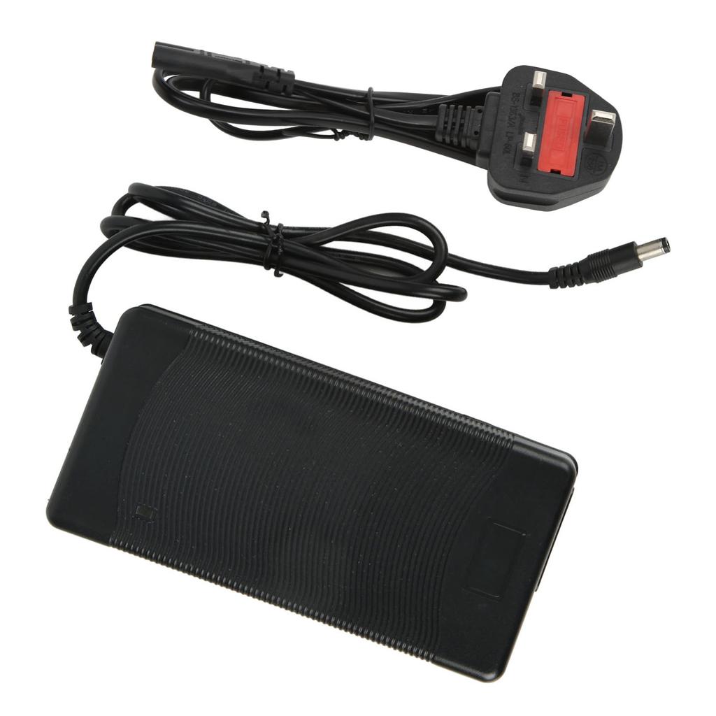 10 Inches Electric Scooter Charger with DC2.1 Interface Double Panel Scooter Power Charger 180‑240VUK Plug