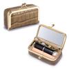 Real Leather Cosmetic Case with High-quality Appearance, Bag Storage Box, Earphone Case, Jewelry Box