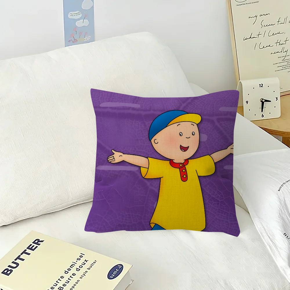 Cartoon Cute Caillou  pillow cover sofa cushion cover home room decoration children gift