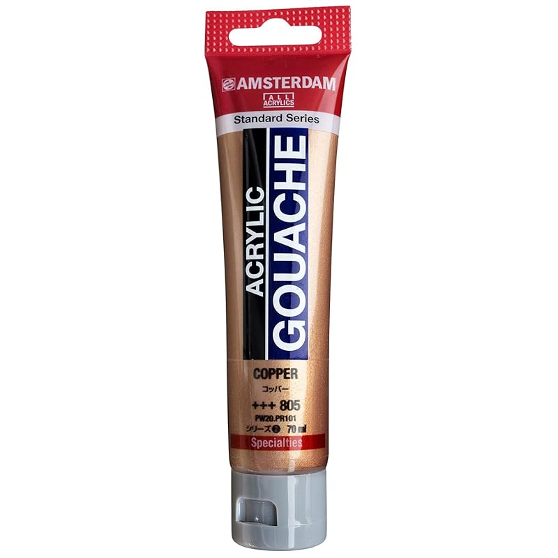 

Talens Japan Japan) acrylic gouache Amsterdam acrylic gouache copper AAG70 805 70ml