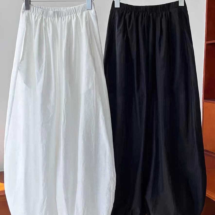Oversized Bloomers Summer  Fashion Women Pants Casual Loose Breathable Wide Leg Pant