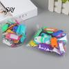 Property Management Key Tags 50Pcs Bright Colors Plastic Waterproof Writable Hotel Oil-resistant Organizer with Detachable Metal Rings Crack-resistant