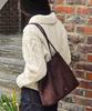Mclanee Elon Suede Shoulder Bag