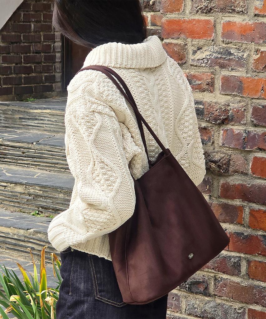Mclanee Elon Suede Shoulder Bag