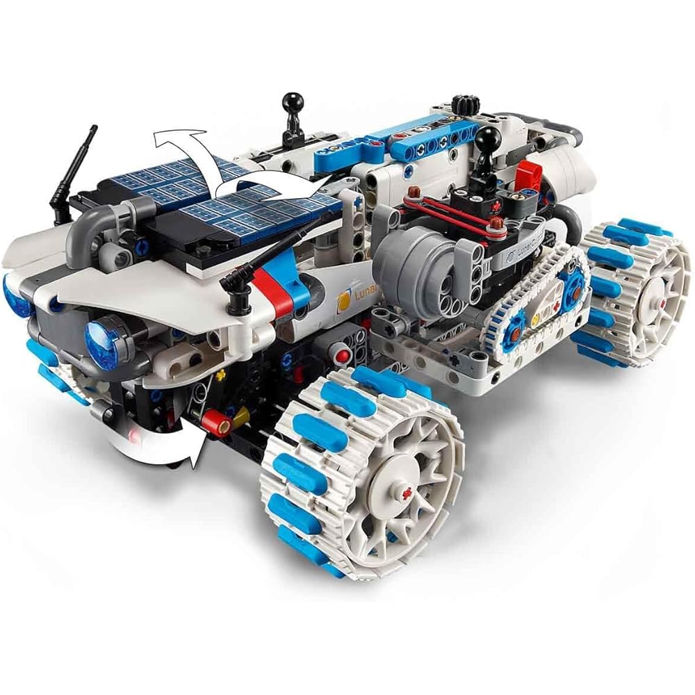 LEGO Technic Lunar Outpost Moon Rover Toy Building Set for Kids Ages 10-12 Space Exploration 42211