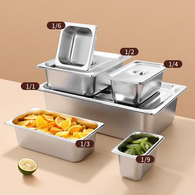 Bac Gastronorm en Acier Inoxydable