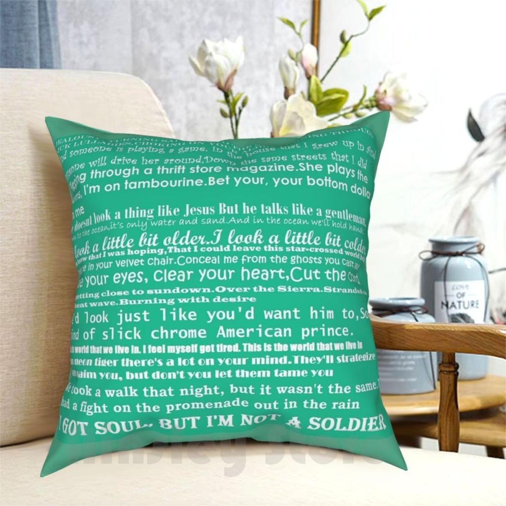 The Killers Quotes Pillow Case Printed Home Soft Throw Pillow Lyrics The Killers Quotes Music Indie Music Lyrics Pop