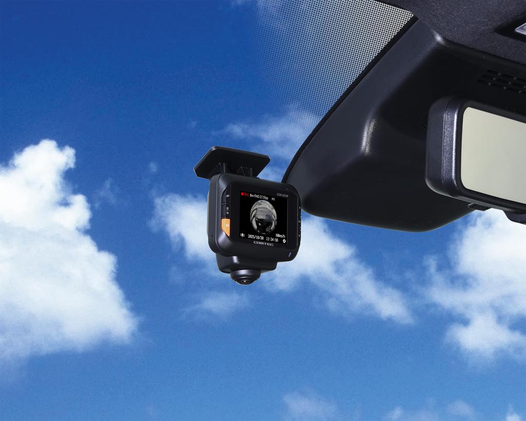 Comtec Drive Recorder with Camera for Recording and Rear Camera for Rearview Front and Rear STARVIS Rear Vehicle Approach Fast Made in Continuous