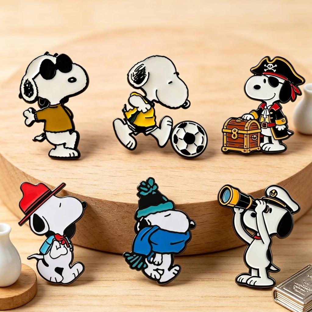 Cartoon brooch badge, cute animal enamel pin, jewelry decoration, cute style collar pin, fan gift
