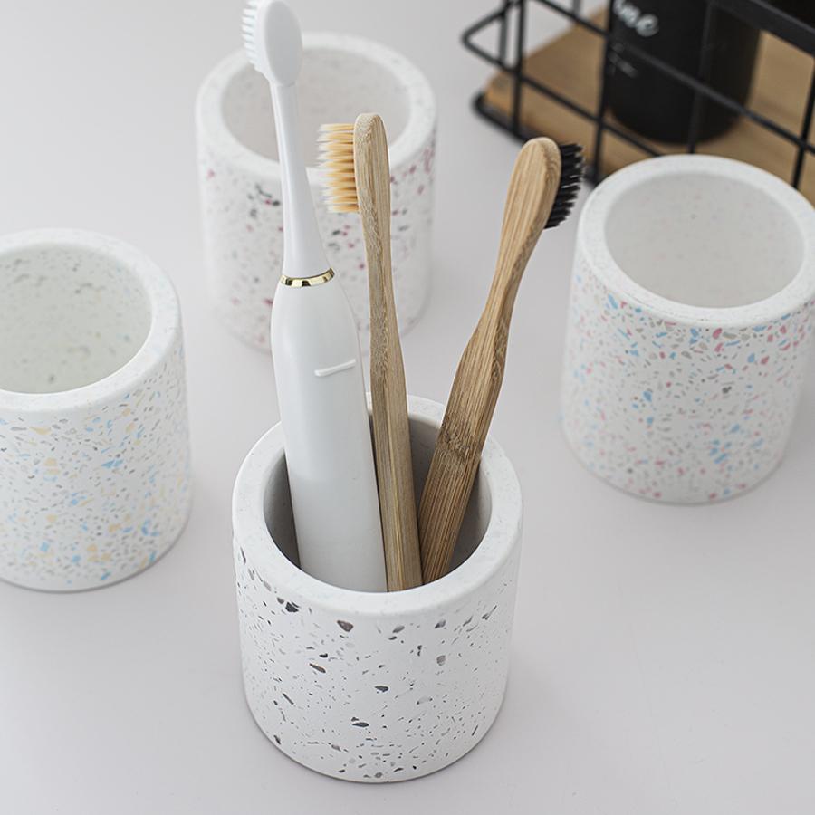 1pc Toothbrush Holder Made of Diatomaceous Earth Material with Strong Water Absorption and Effective Water Absorption Suitabl