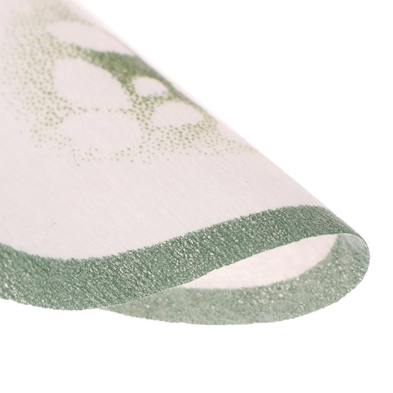 100Pcs Eye Scrub Cleansing Pad Mask Disposable Eye Scrub Cleansing Pads Pad Creative Green Cucumber Printed Eye Scrub Mask Sheet